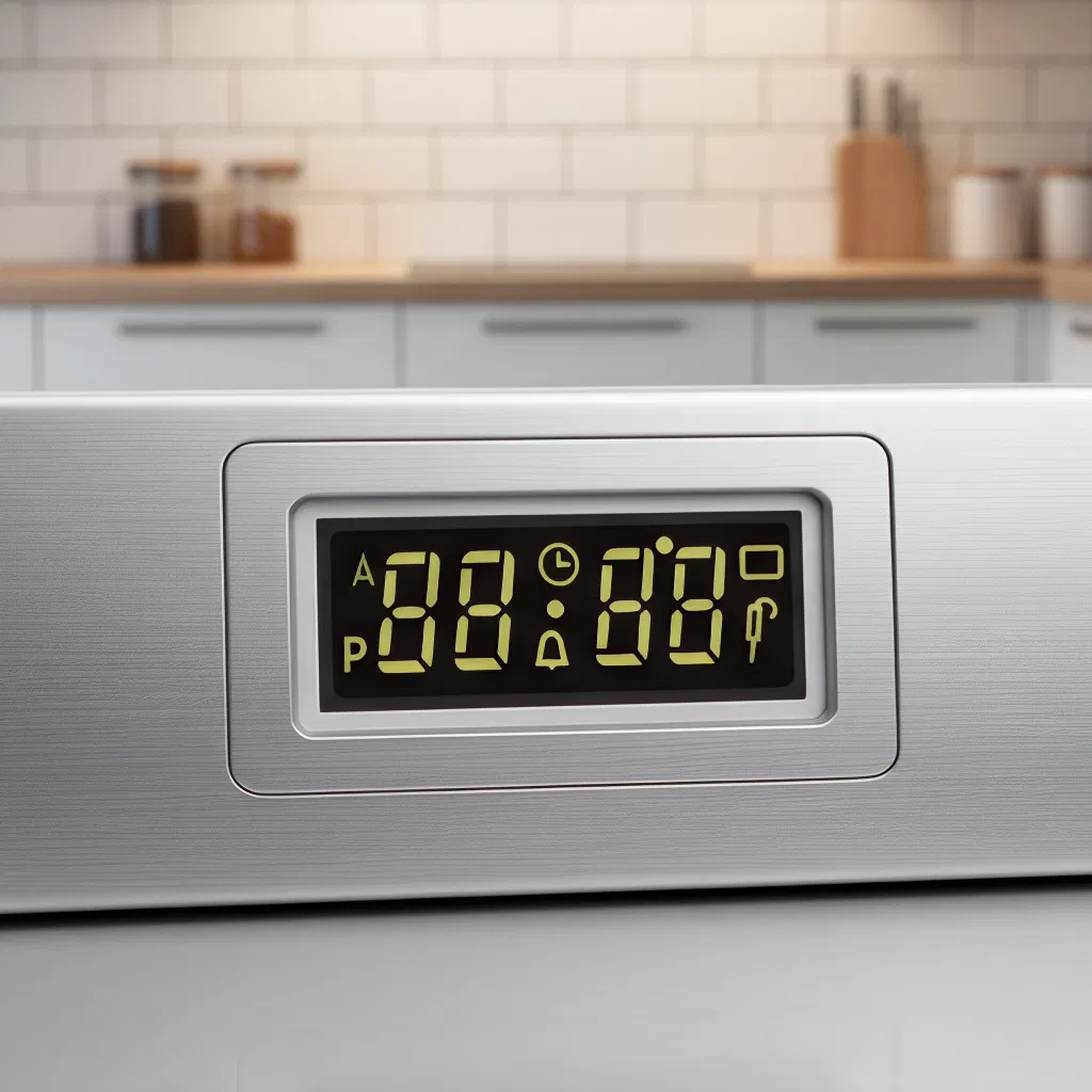 Blue 7 Segment LED Display 4 Digit for Built-in Oven Timer
