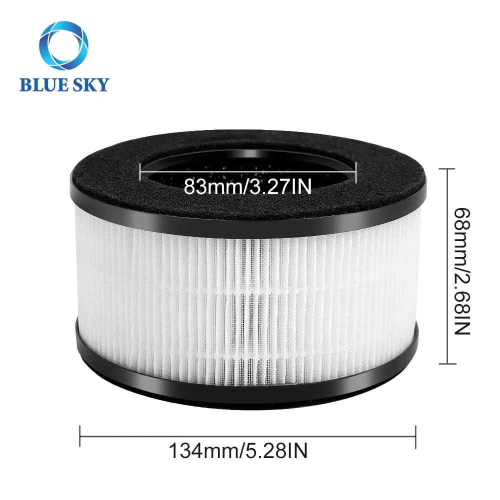 in Stock BS-01 True HEPA Replacement Filter Compatible with Slevoo BS-01 Air Purifier Part BS01