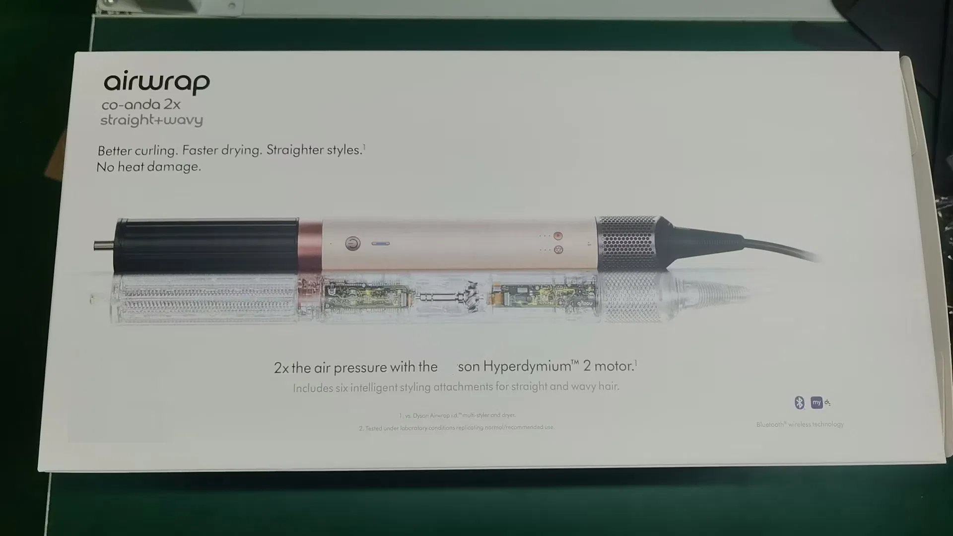 Top1 Selling Curling Iron Hair Curler for HS09 Co-Anda 2X Straight+Wavy Hair Care