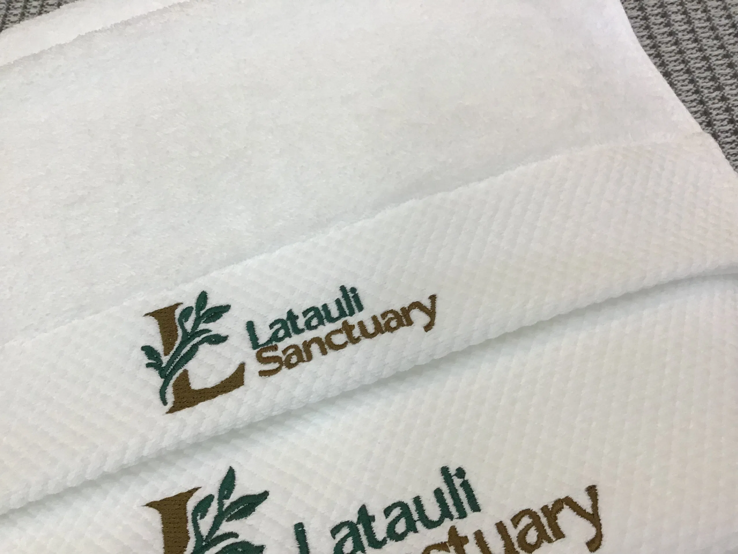 Wholesale Custom Embroidery Logo Custom Cotton Towel Sets
