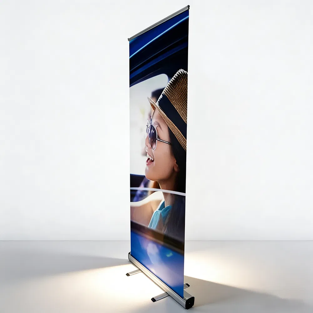 China Aluminum Tianlang Handbag Advertisement Roll up Collapsible Banner Display