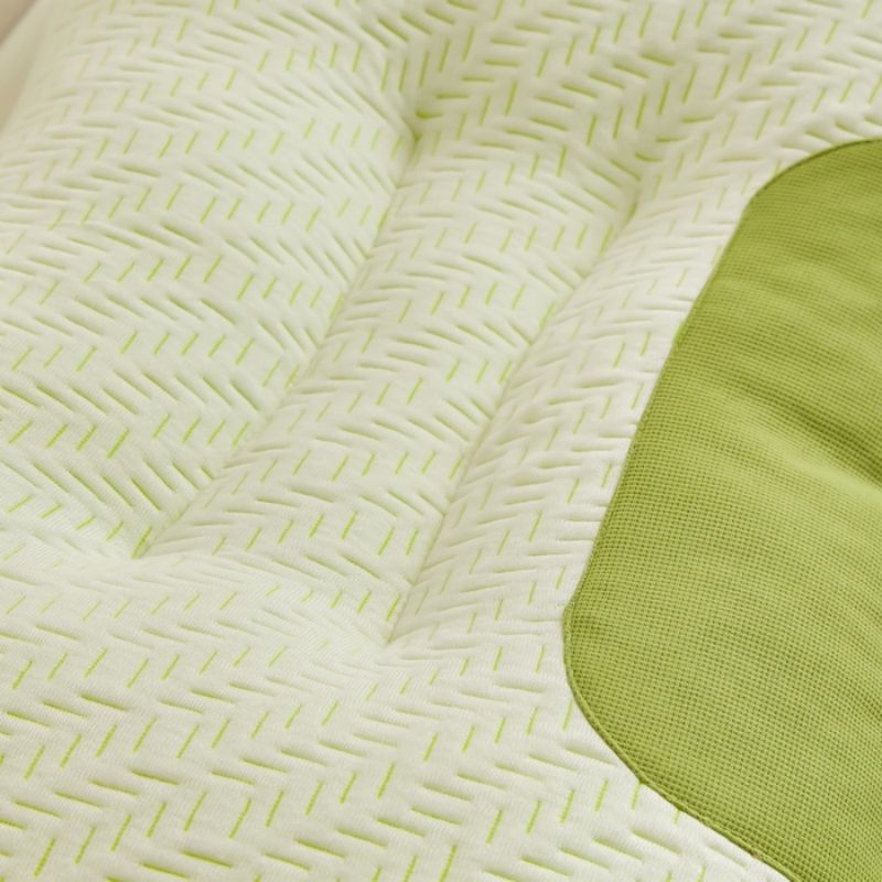 New Bamboo Fiber SPA Bed Pillow Suitable for Student Dormitories Neck Support Sleep Aid Home Hotel Textile Bedding