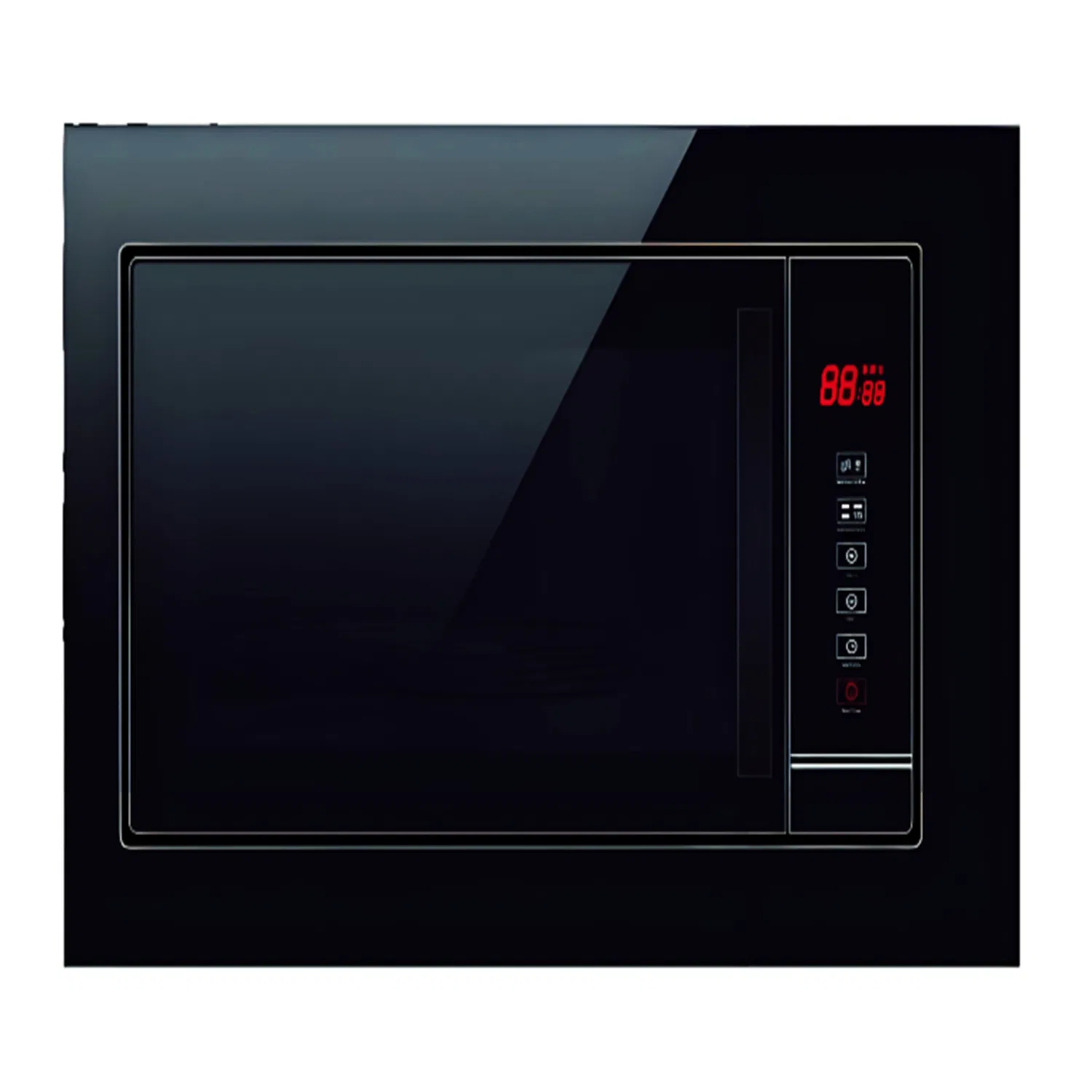 Heat-Resistant Tempered Glass for Microwave Oven Door Cover