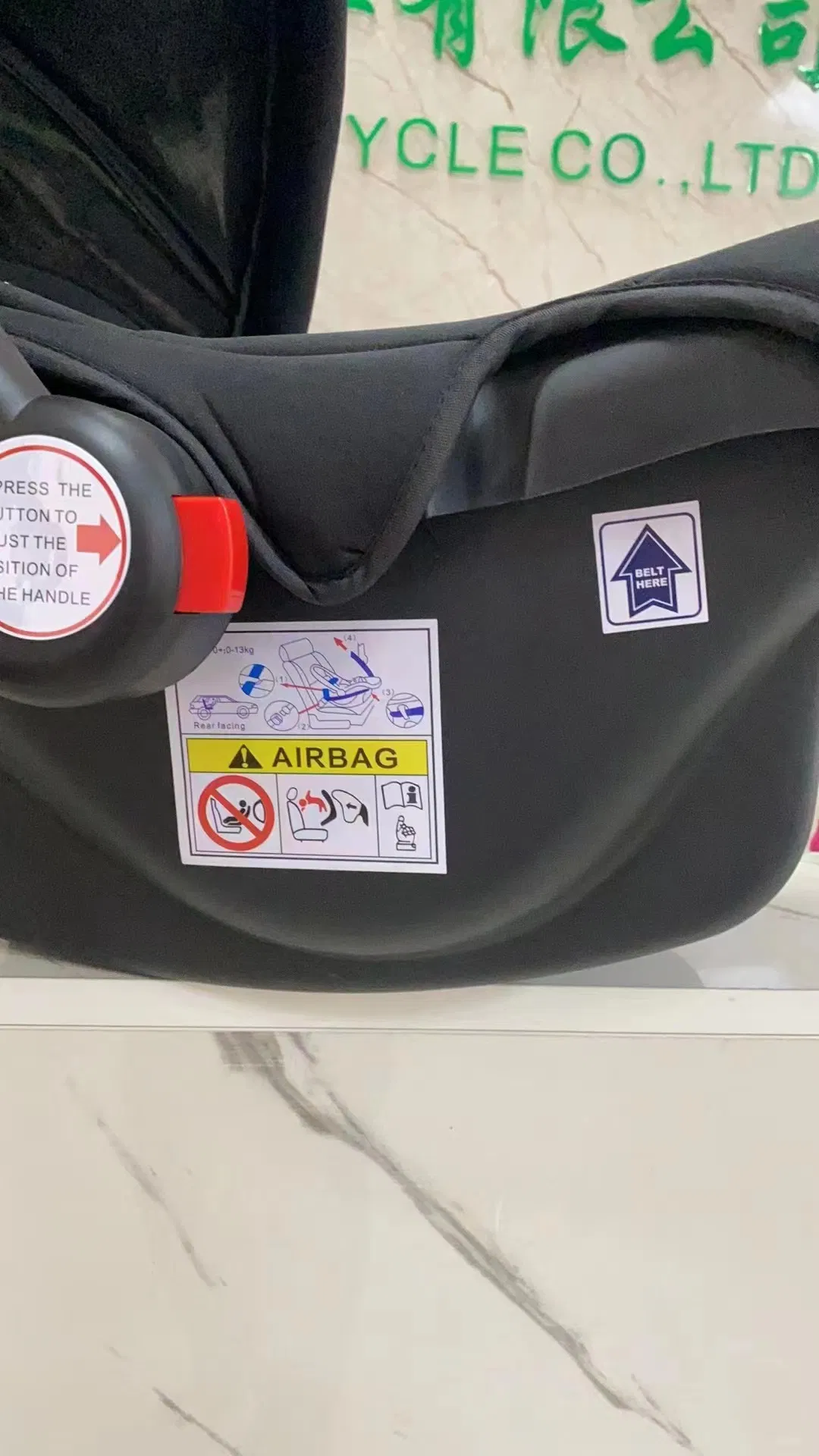 Baby Car Seats with ECE R44/04 Gray Ash Safety