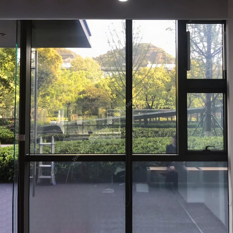 Pdlc Smart Glass for Patio Door in Villa House Building Hospital Project
