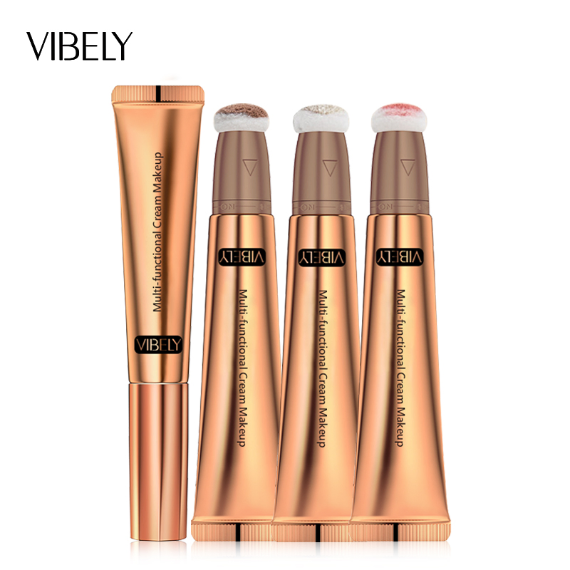 Waterproof Brightening Concealer Shimmer Multi-Functional Highlighter Contouring Liquid Blush