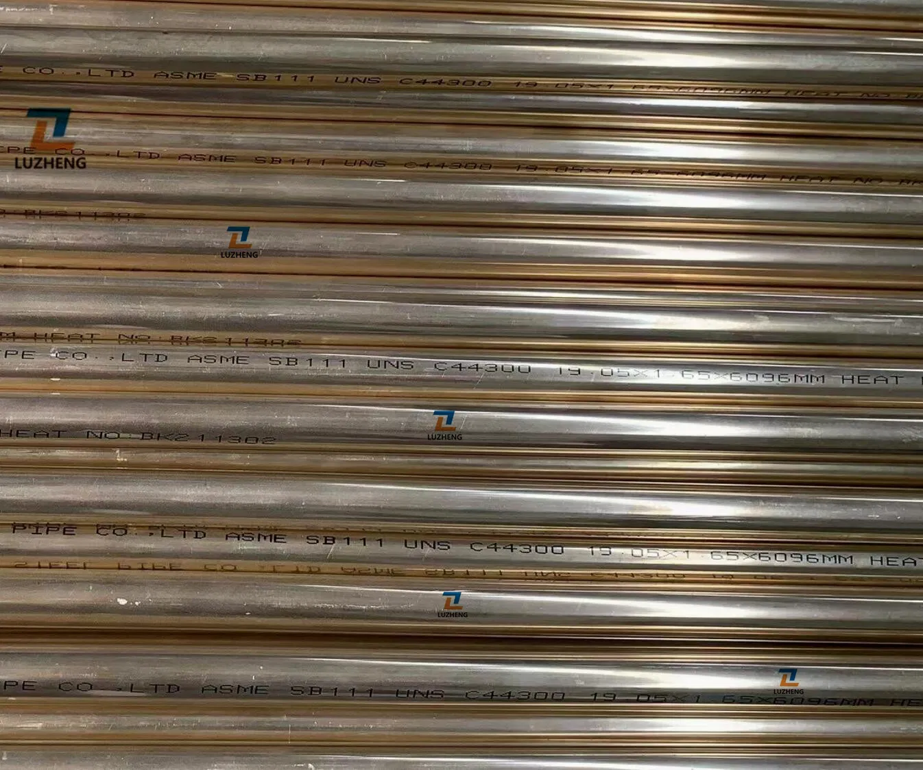 Copper Alloy Seamless Condenser and Heat Exchanger Copper Tubes C44300 C71500 ASTM B111
