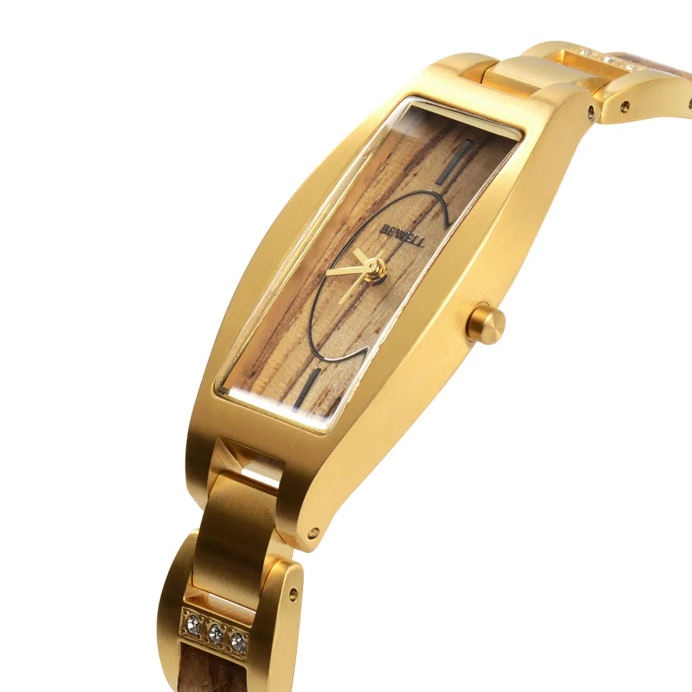 Bewell Customized Wood Watch Relojes Madera Luxury Watch Reloj Pulsera De Madera Hombre
