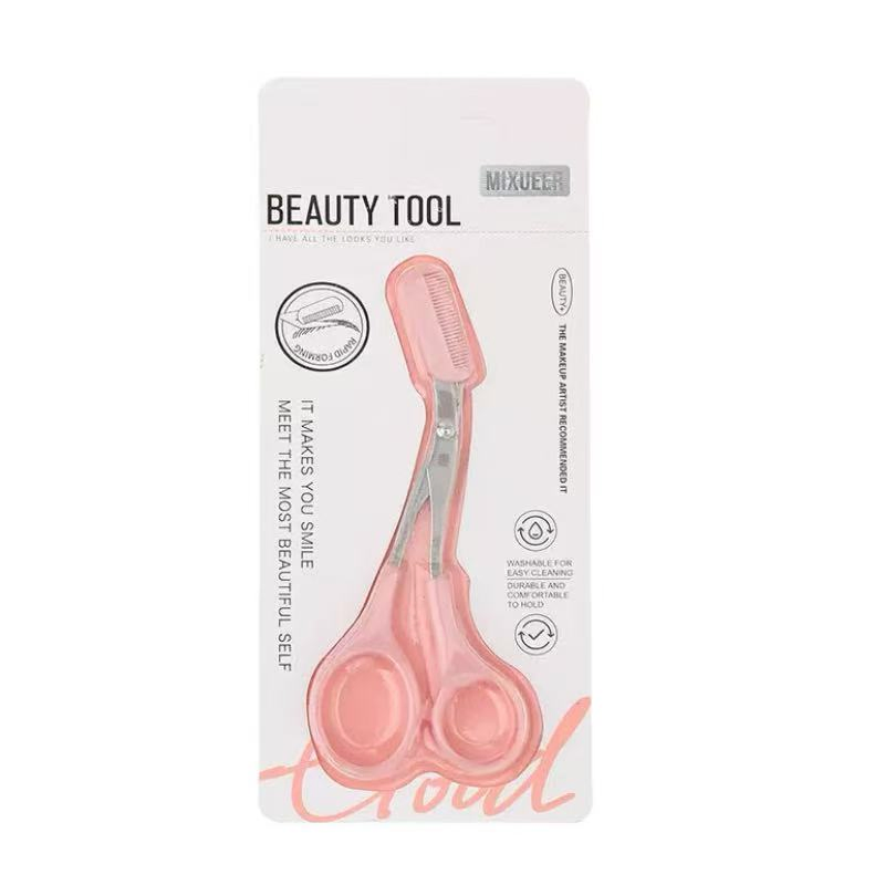 Cross-Border Shipping Beginner Macro Manual Hair Removal Shaving Safety Crescent Eyebrow Trimmer