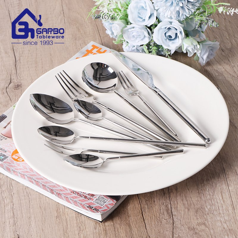in Stock Premium Mirror Polishing 304 Stainless Steel Fruit Dinner Fork for Restaurant and Banquet Hall