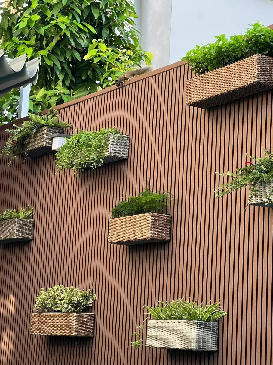 3D Exterior Co-Extrusion UV-Resistant Waterproof Durable Colorful WPC/PVC Cladding Wall Panel for Decoration