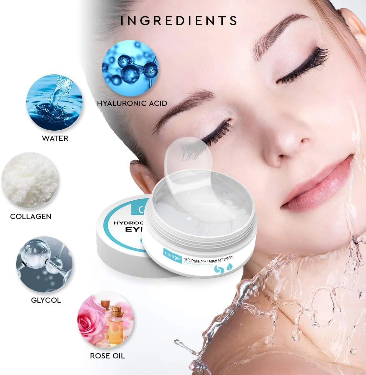 Mild Eye Treatment Hydrate Sensitive Skin & Diminish Redness Gently Eyemask
