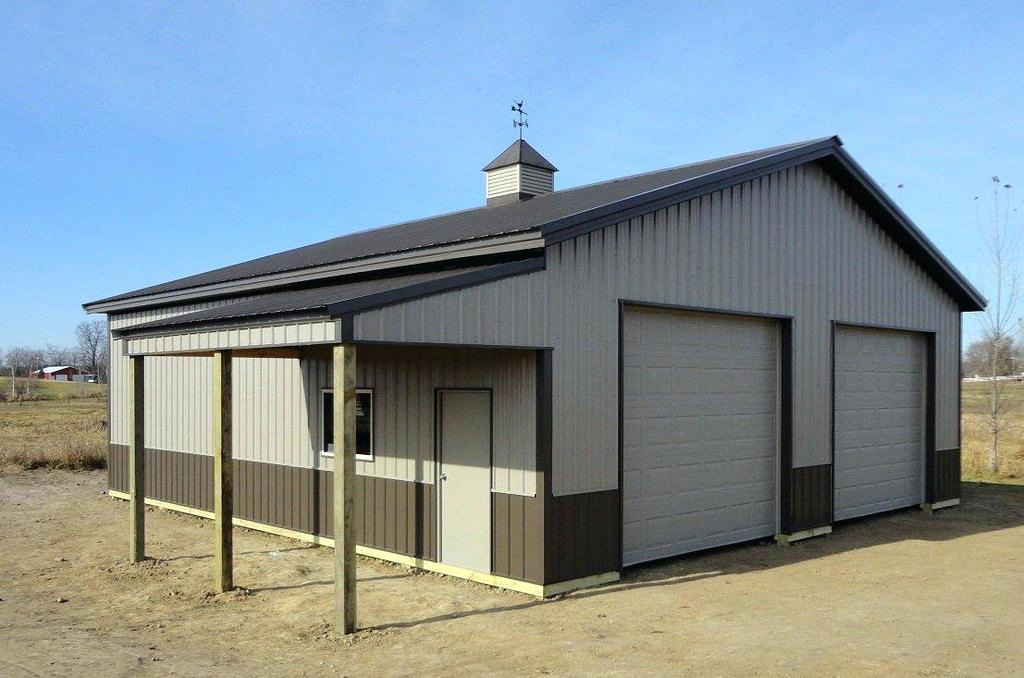 Prefab Construction Metal Manufacture Steel Shed Building