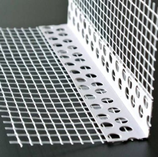Corner Bead Facade Corners for Fiberglass Mesh