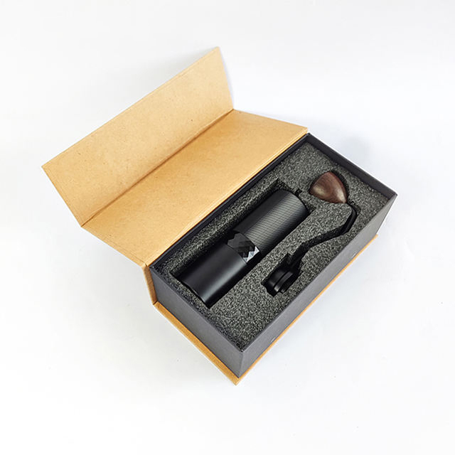 Portable Manual Coffee Grinder Stainless Steel Burr Metal Body Hand Crank Bean Coffee Grinder Manual