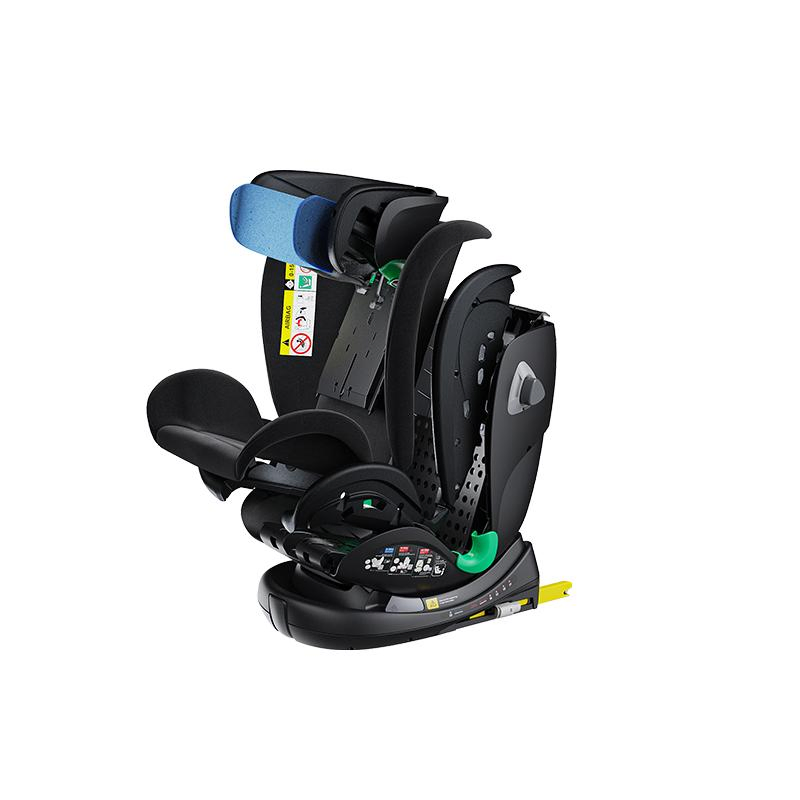R129 Foldable Support Leg Isofix Seats Top-Tether Baby Car Seat 360 Degree
