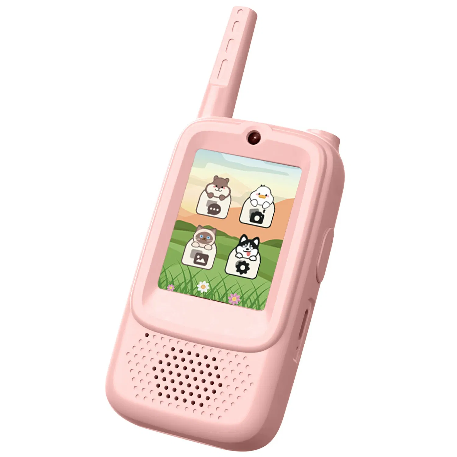 Детская видеорация A1 Kids Walkie Talkie (розовый/синий)