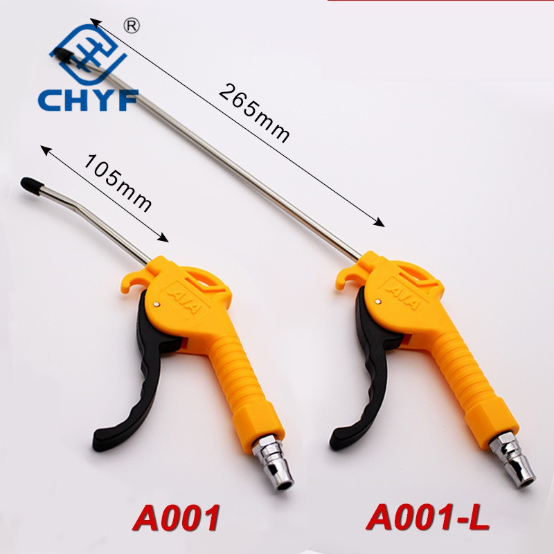 Dust Blowing Gun Dust of Removal Air Gun Blowing Gun Long Mouth Soot Blowing Gun Blowing Gun High Pressure Plastic Gun Pneumatic Tool Aia Naiwei