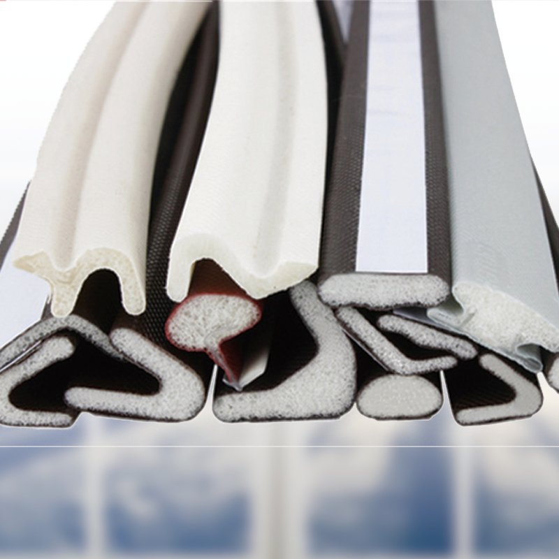 Self Adhesive PU Foam Seal for Quiet Bedroom Door Soundproofing