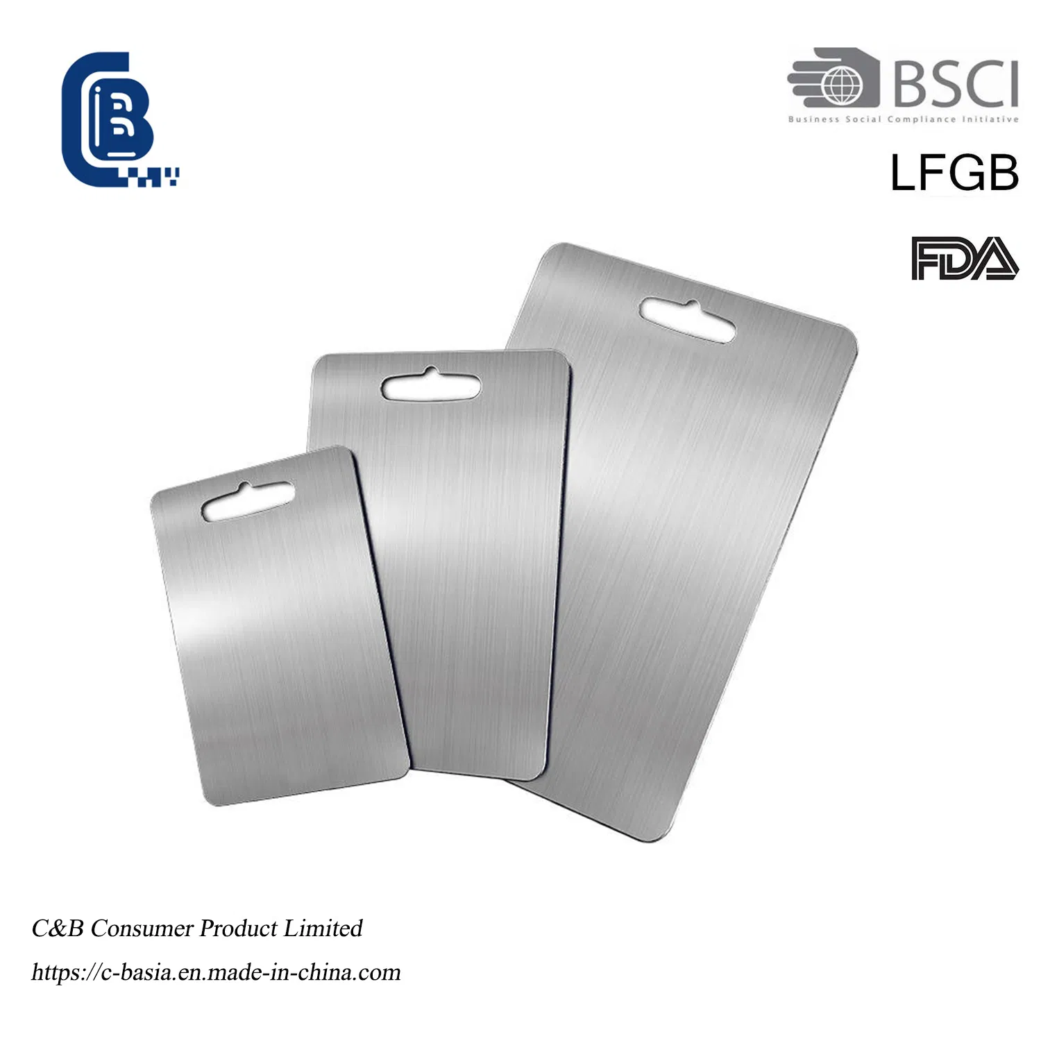 Titanium Cutting Board, Kitchen Chopping Board Double-Sided Durable