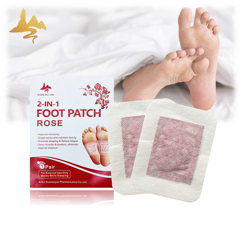 Basic Customization Medical Adhesive Body Toxin 2-in-1 Foot Patches