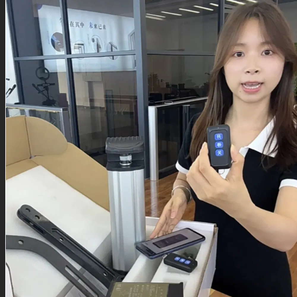 Outdoor Waterproof 90 Degree Curved Arm Side-Mounted Electric Automatic Door Operator Swing Gate for Outdoor Convenient Door Opener with Sensor OEM/ODM