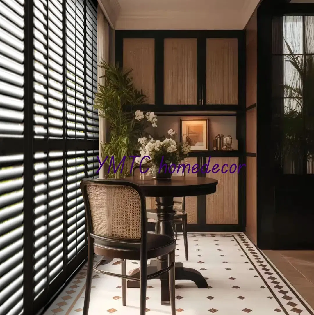 Adjustable Blades/Louvers Wood Basswood Plantation Shutters