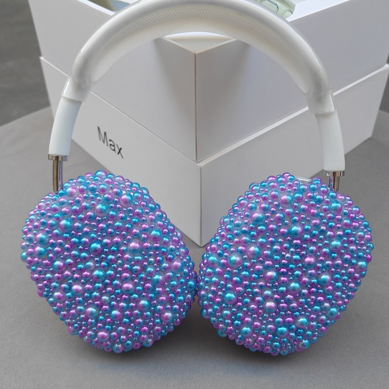 Чехол для AirPods Max с жемчужным блеском, противоударный