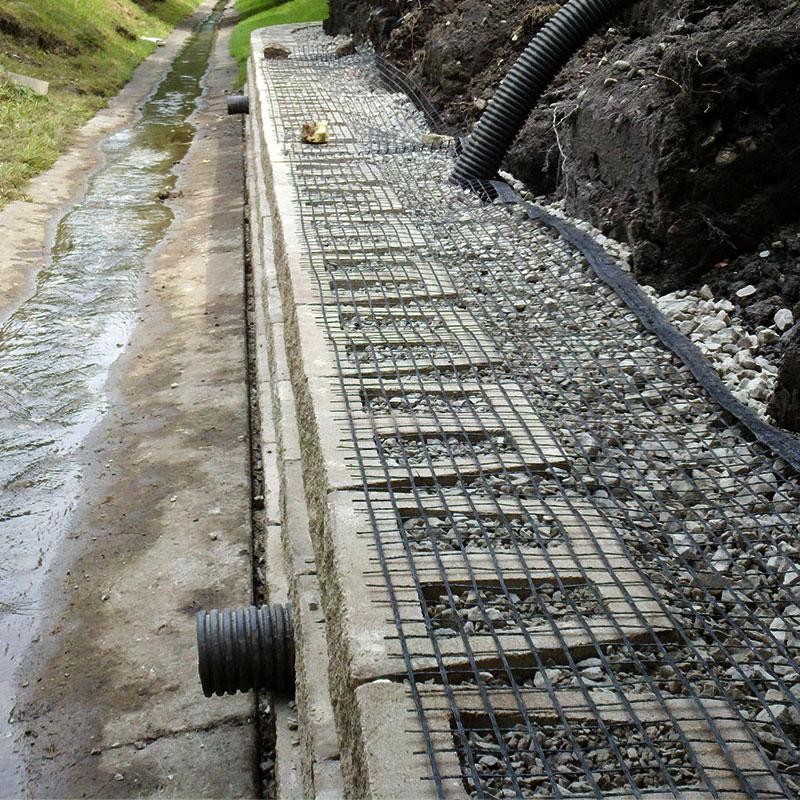 Factory Direct Sale Geosynthetics Products Polypropylene PP Biaxial Plastic Geogrid