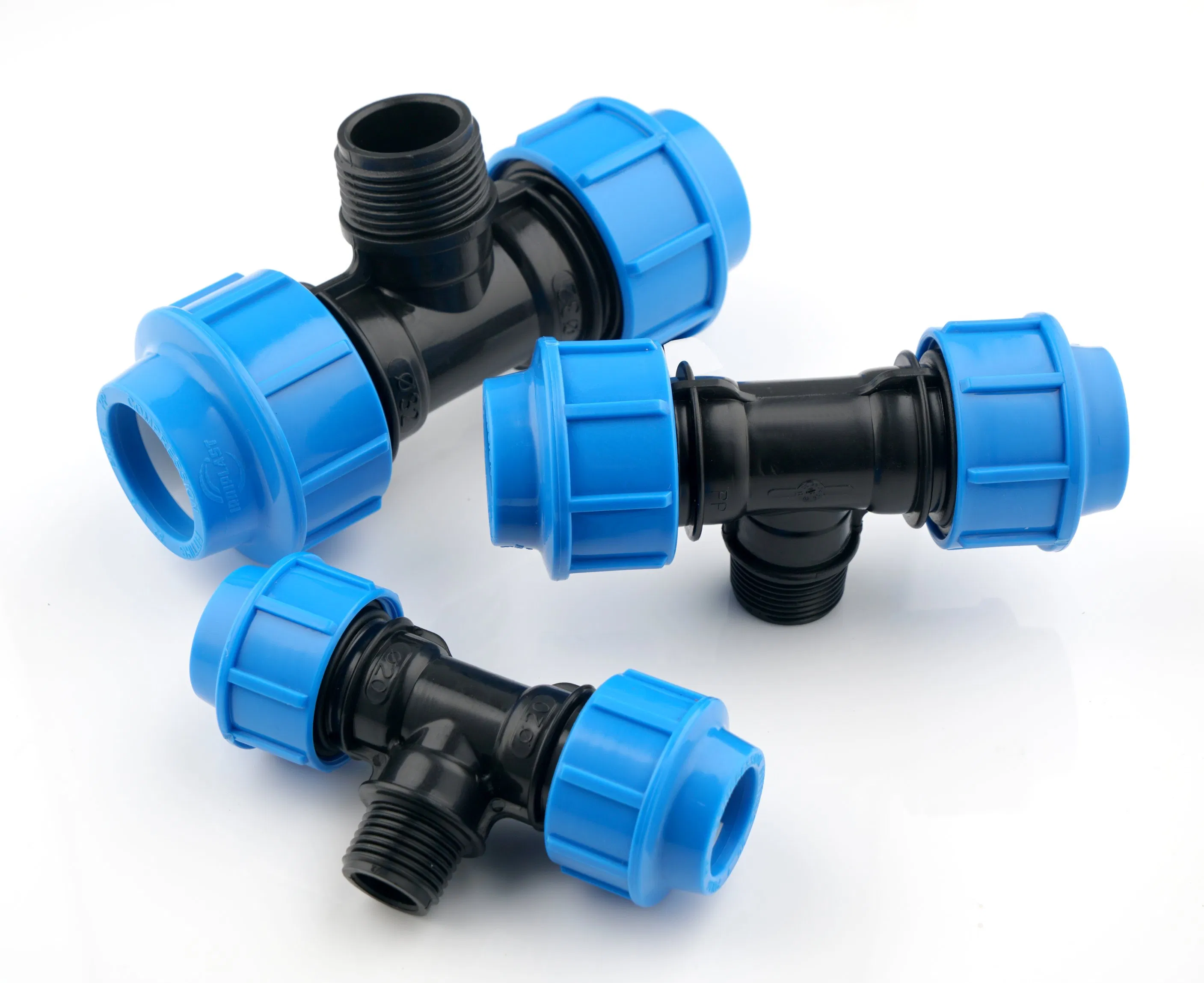 Good Price Agricultural Irrigation Accessories Water Supply Male Thread Tee