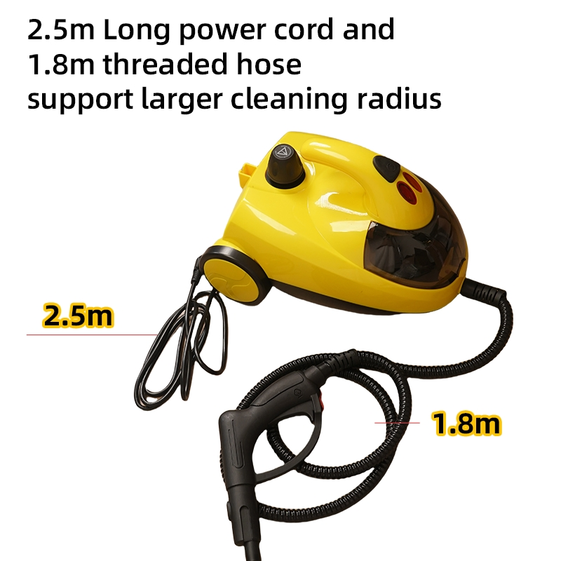 Household Limpiador a Vapor 1500W High Pressure Home Car Floor Handheld Steam Carpet Vacuum Cleaner