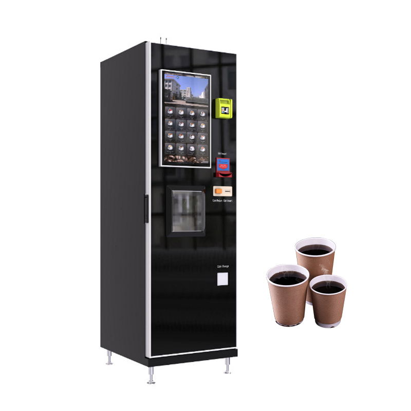 Chocolate Milk Tea Drinks Coffee Making Vending Machine for Subway Office Building