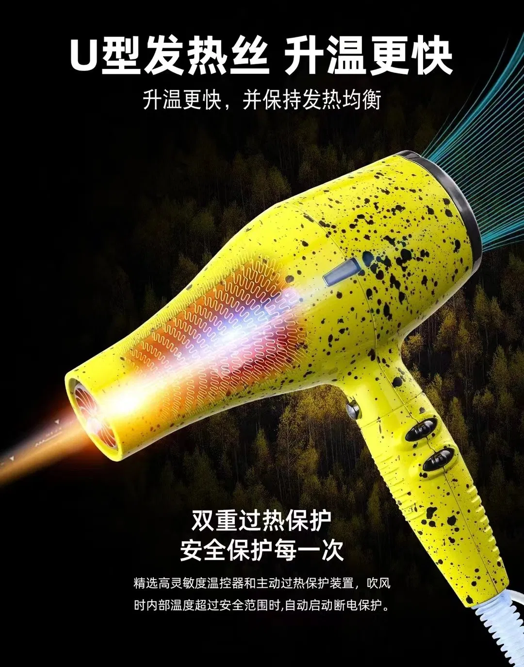 Best Quick Dry Styler with Customizable Power Cord for High-End Hair Styling