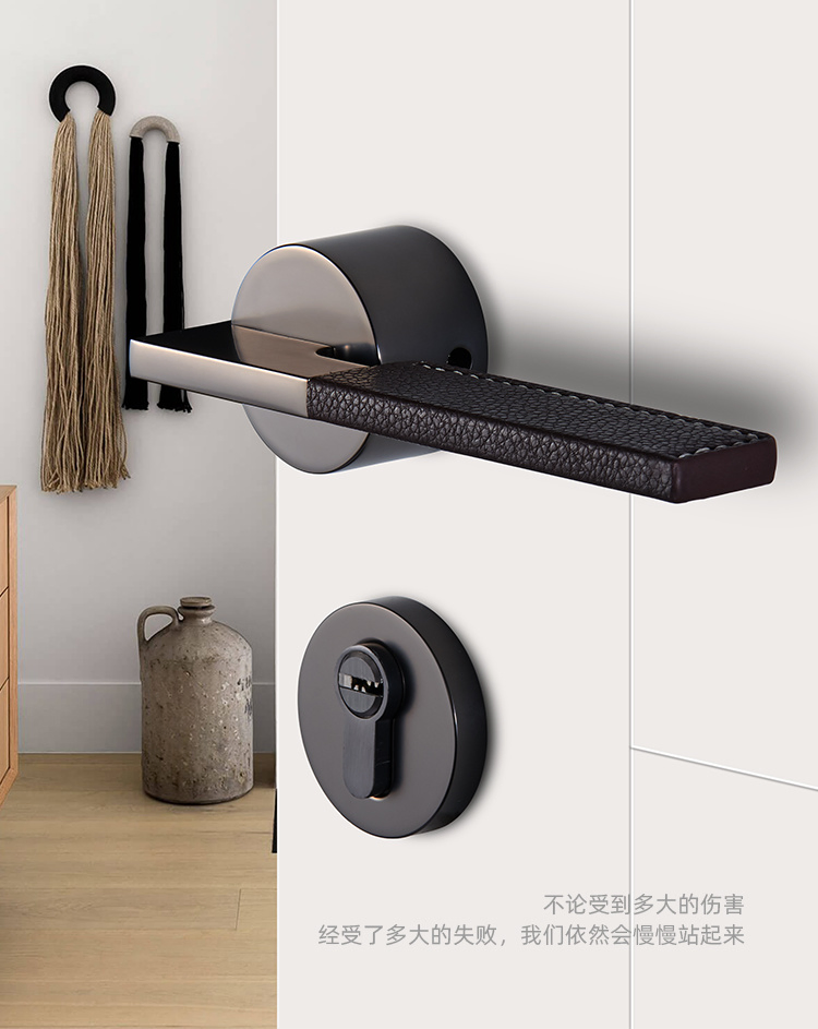 Simple Desin /Beautifully Carved Handle Door Lock