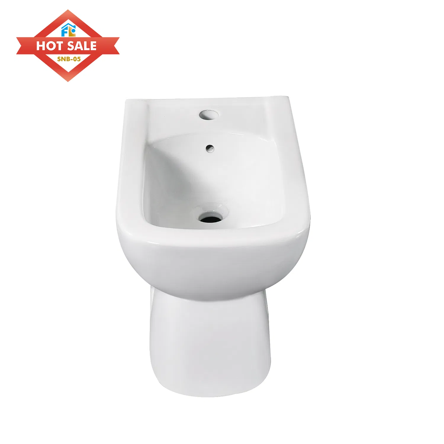 Modern Design Hot Sale Square Ceramic Sanitary Ware Bidet for Bathroom with CE Certified