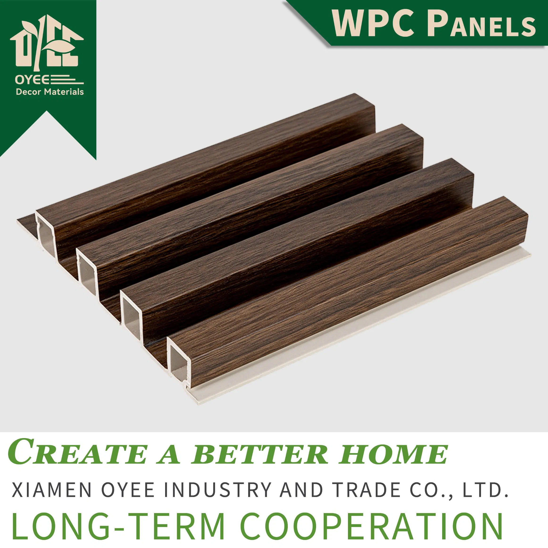 160*24mm Building Material Customized Colors Top Quality Hot Sale WPC PVC Wall Ceiling Panel Deco Board