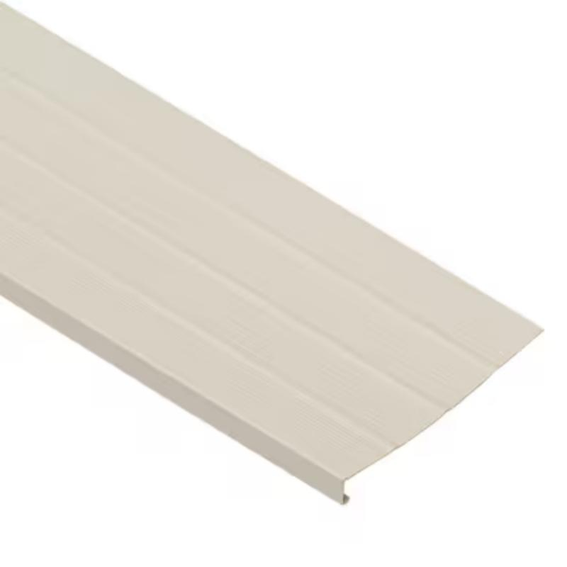 10 FT. L X 10-Inch W X 2-Inch H Aluminum Fascia Cover in Black