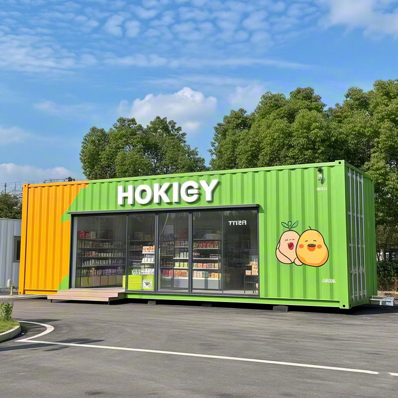 Low Price Unnanned Low-Cost Customize Shipping Container Homes Pecialized Store House