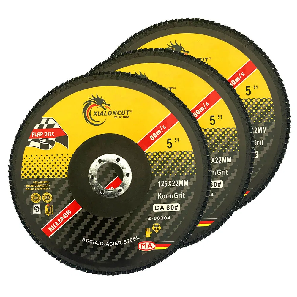 Лепестковый шлифовальный круг Grit40 125мм для металла