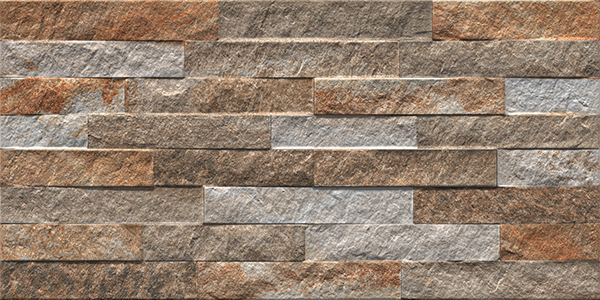 Керамогранитная плитка под камень 12x24 дюйма, коричневая