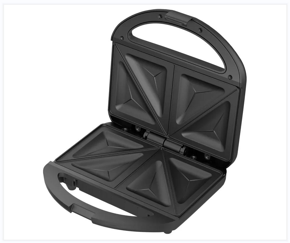 Stainless Steelhome Breakfast 2-Slice Sandwich Maker 800W