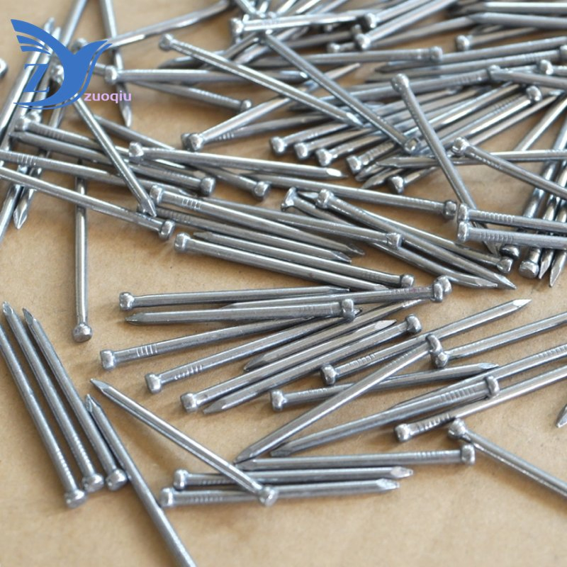 Hot Dipped Galvanized Low Carbon Steel Furniture Nails Without Head Common Nails Wooden Nails