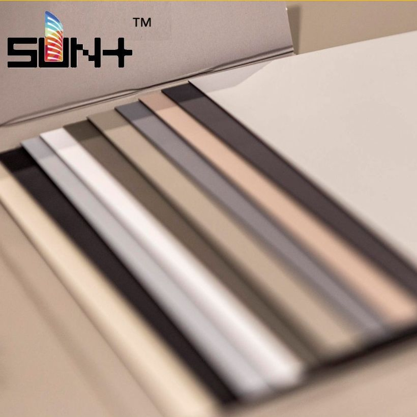 Round Stainless Steel Bar Table High Pressure Laminate with HPL Top