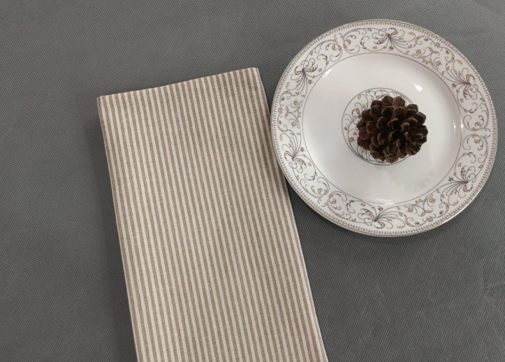 Hot Sale Reusable Custom Polyester Cotton Screen Printing Tea Towel Napkin