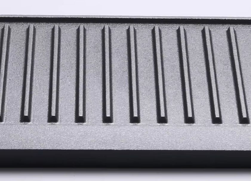 Restaurant Use Cast Iron Grill Pan for Meat, Veggies, and Seafood Grilling