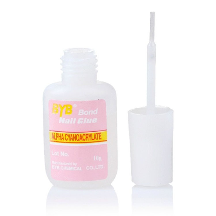 Wholesale 10g Manicure Glue with Brush Finger Nail Glue Press on Acrylic Nails Tips Adhesive Strong Nail Tip Glue
