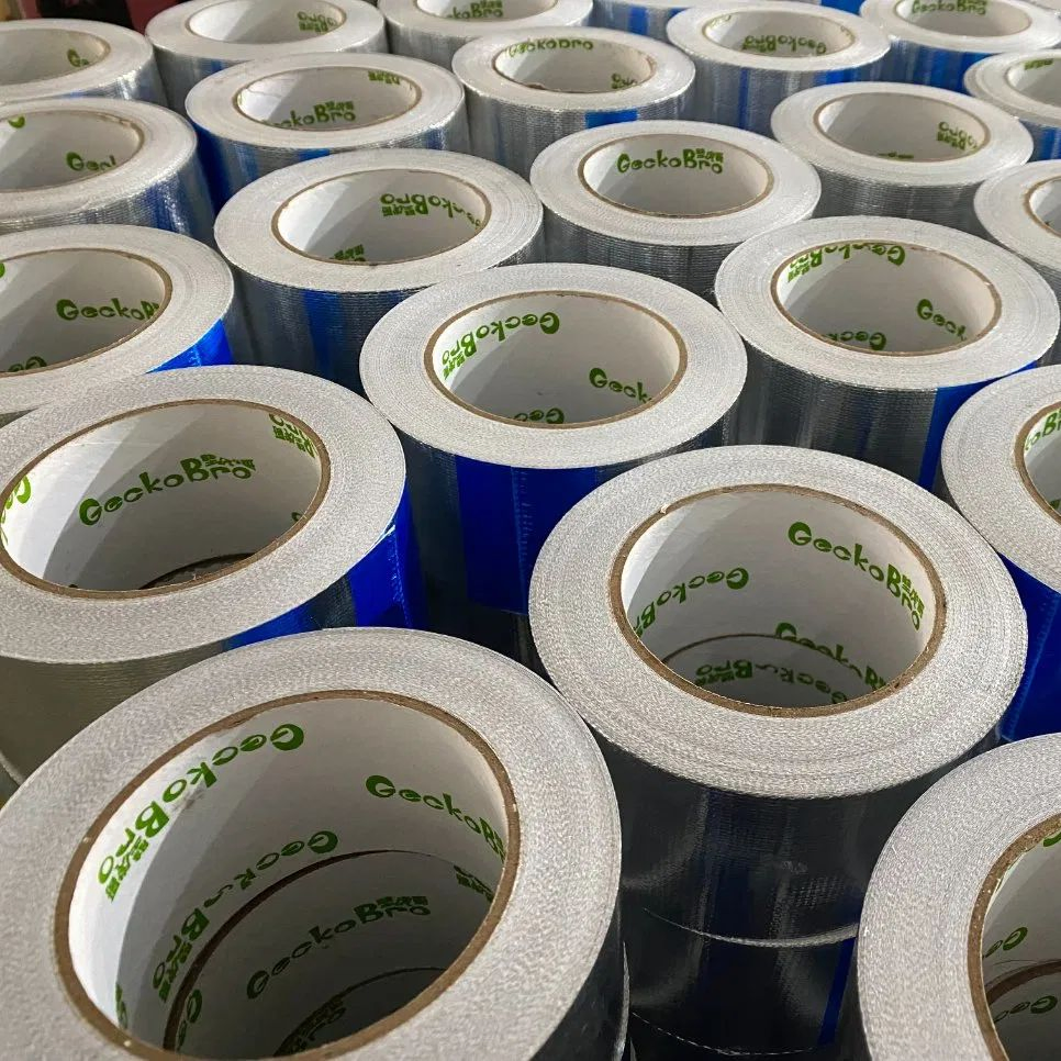 Manufacturer Supply Optimize Insulation Aluglass HVAC Foil Fiber Adhesive Tape