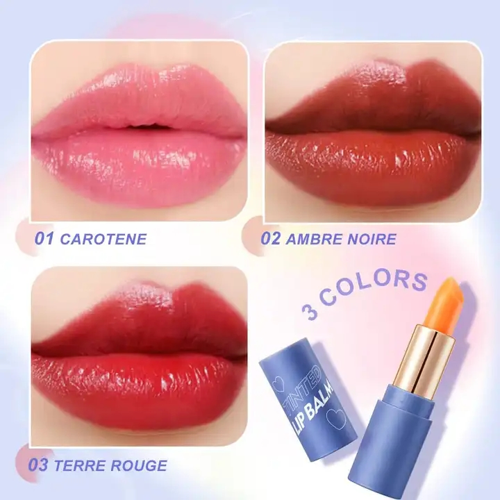 Hydrating Color Changing Cream Lipstick Cosmetics Waterproof Tinted Lip Balm