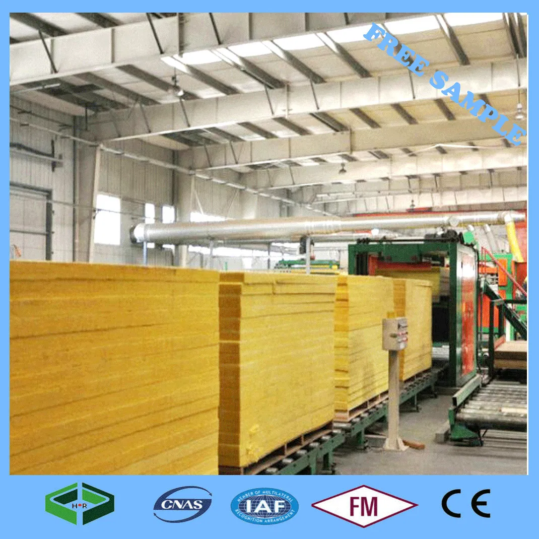 CE Standard Soundproof Roof Insulation Fiber Glass Insulation Board