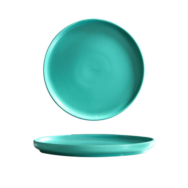 Ceramic Tableware Pasta Plate Steak Home Salad and Dessert Macaron Colours